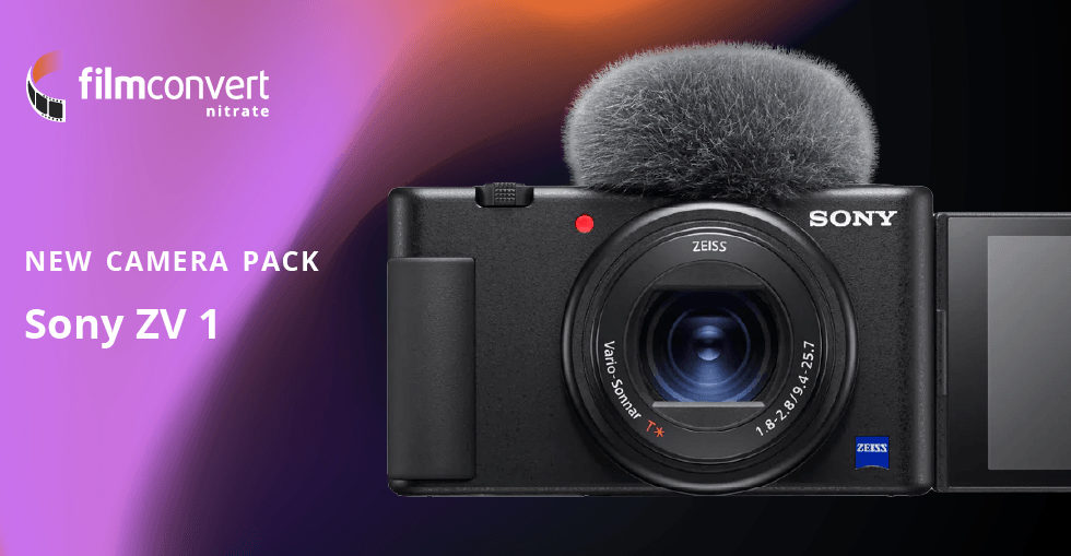 FilmConvert、Sony ZV-1用Camera Packリリース