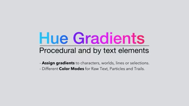 Hue-Gradients