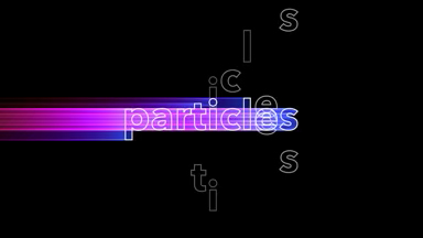 Text-Particles