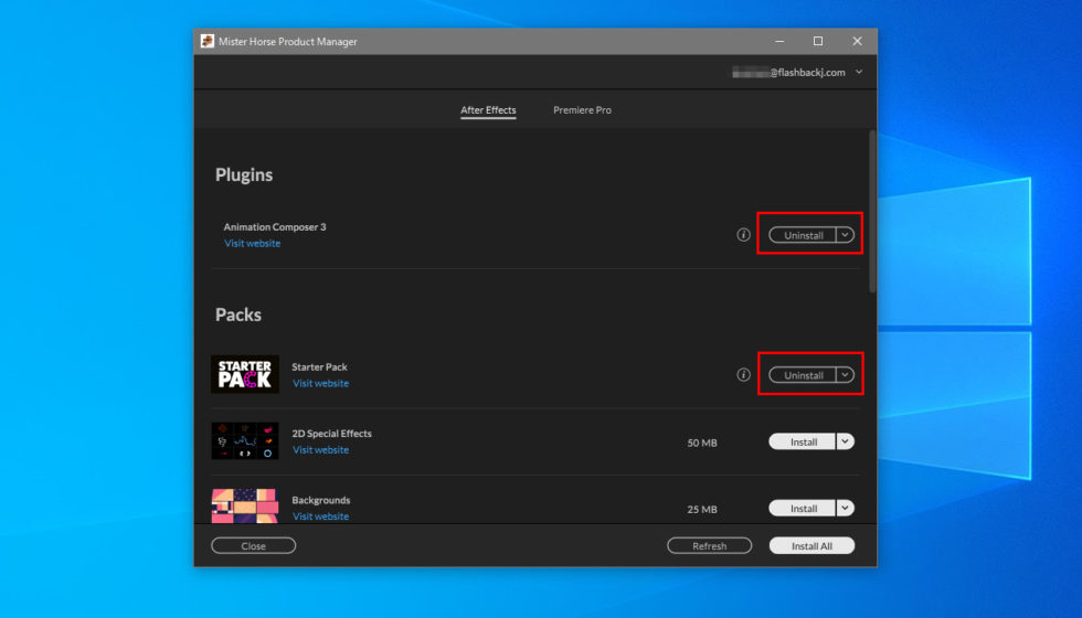Animation Composer 3 Starter Pack インストール方法:Step 3