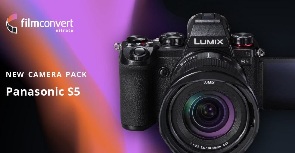 FilmConvert、Panasonic S5用Camera Packリリース