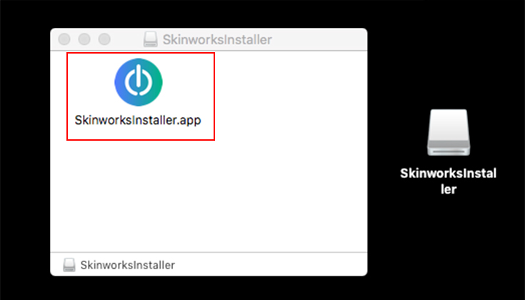 Skinworks インストール&ライセンス認証方法 (ライセンスキー形式):Step 1