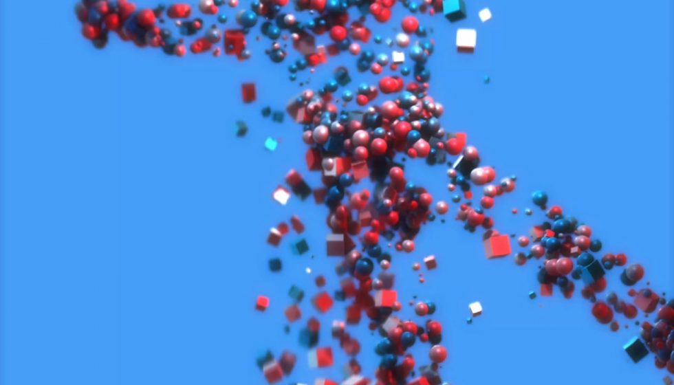 作例紹介：Dancing Blocks