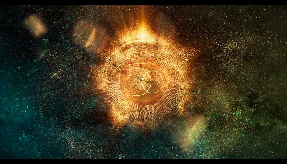 作例紹介：UAE Golden Jubilee logo reveal