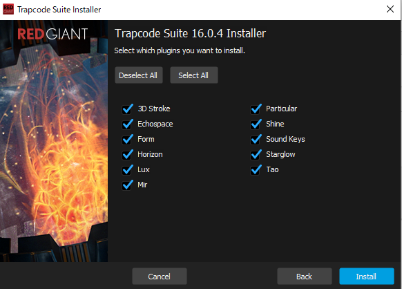 Maxon 社製品インストール方法：Step 5