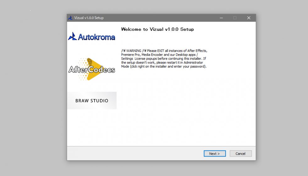インストール方法：Step 1
