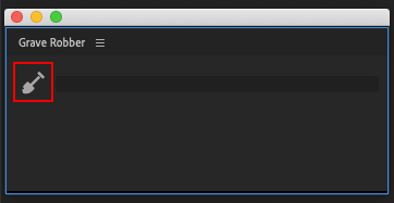 Grave Robber ライセンス認証方法：Step 1