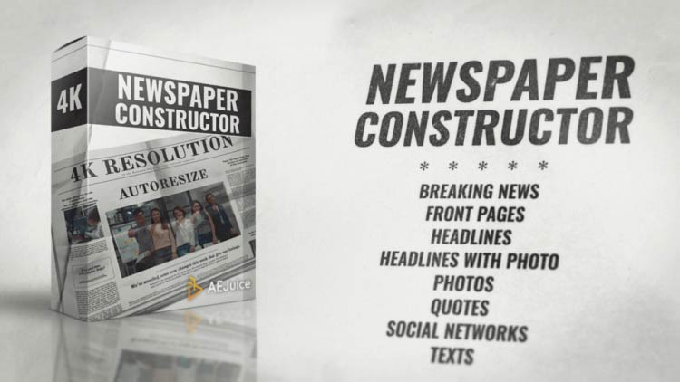 AEJuice Newspaper Constructor 発売