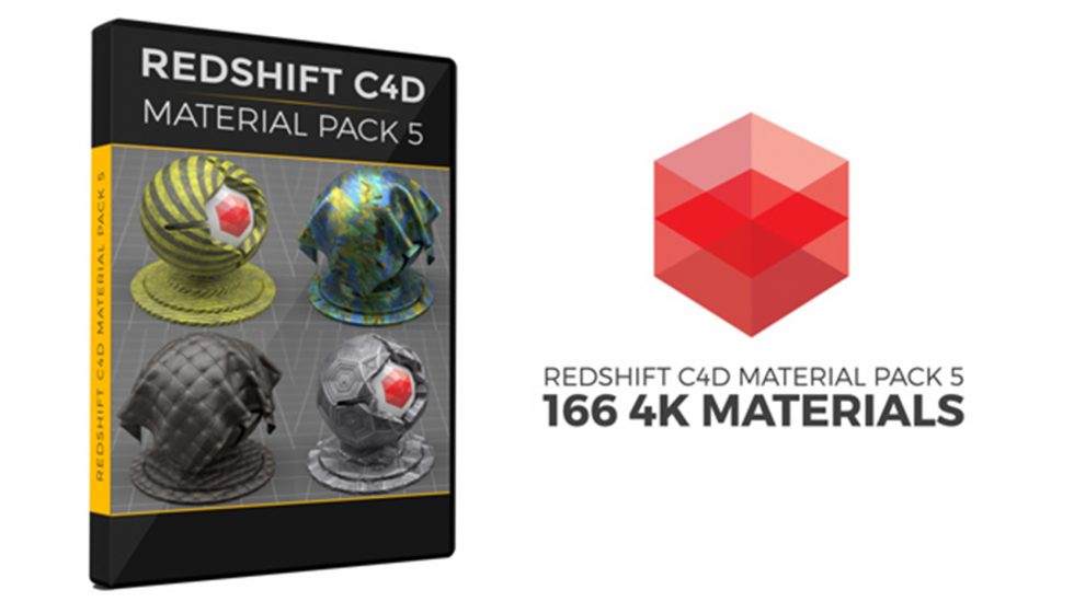 Redshift C4D Material Pack 5 発売
