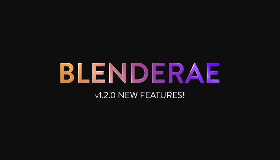 BlenderAe 1.2 リリース、After Effectsのレイヤーインポート機能を追加