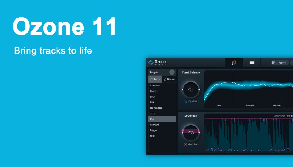 iZotope Ozone 11 イントロセール 10/30(月)まで開催延長