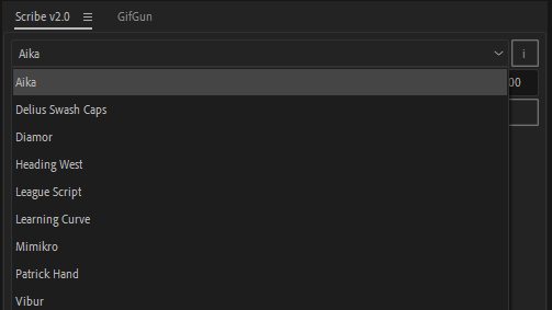 Scribe 2 フォント ダウンロード & インストール：Step 6