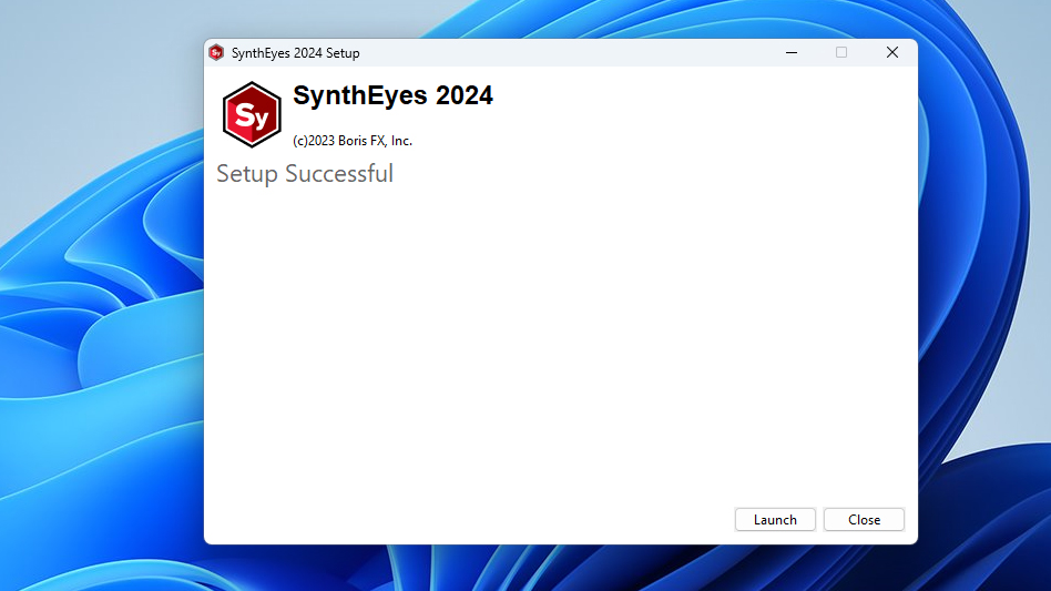 SynthEyes インストール方法：Step 2