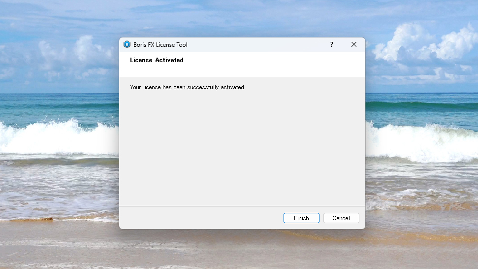 SynthEyes ライセンス認証方法:Step 6