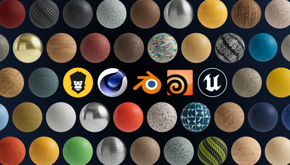 Greyscalegorilla Plus の3Dアセットが Blender, Houdini, Unreal Engine にも対応