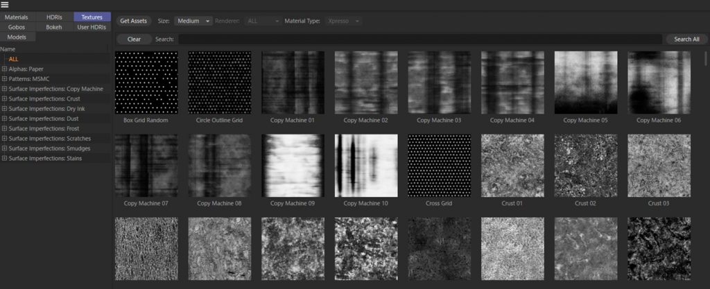 【全てのアセットに簡単にアクセスできる Plus library】