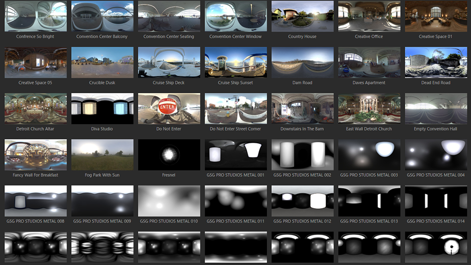 第一弾「厳選されたマテリアルとテクスチャ、高解像度のHDR」公開