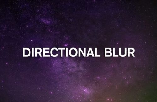 Directional-Blur