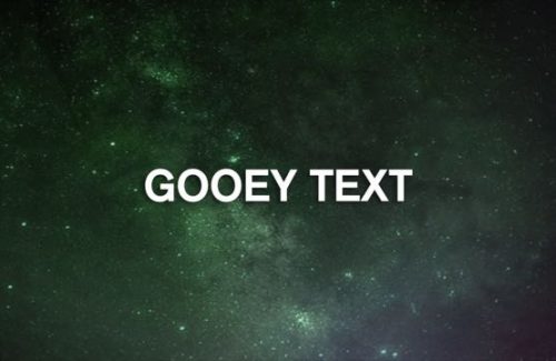 Gooey-Text