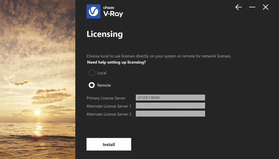 V-Ray for 3ds Max インストール方法：Step 4