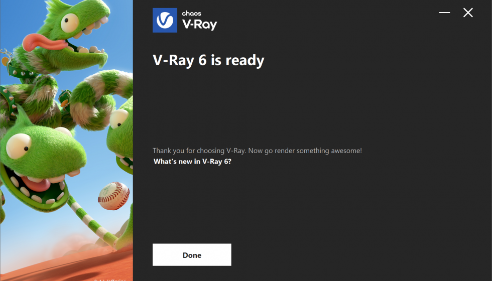 V-Ray for 3ds Max インストール方法：Step 6