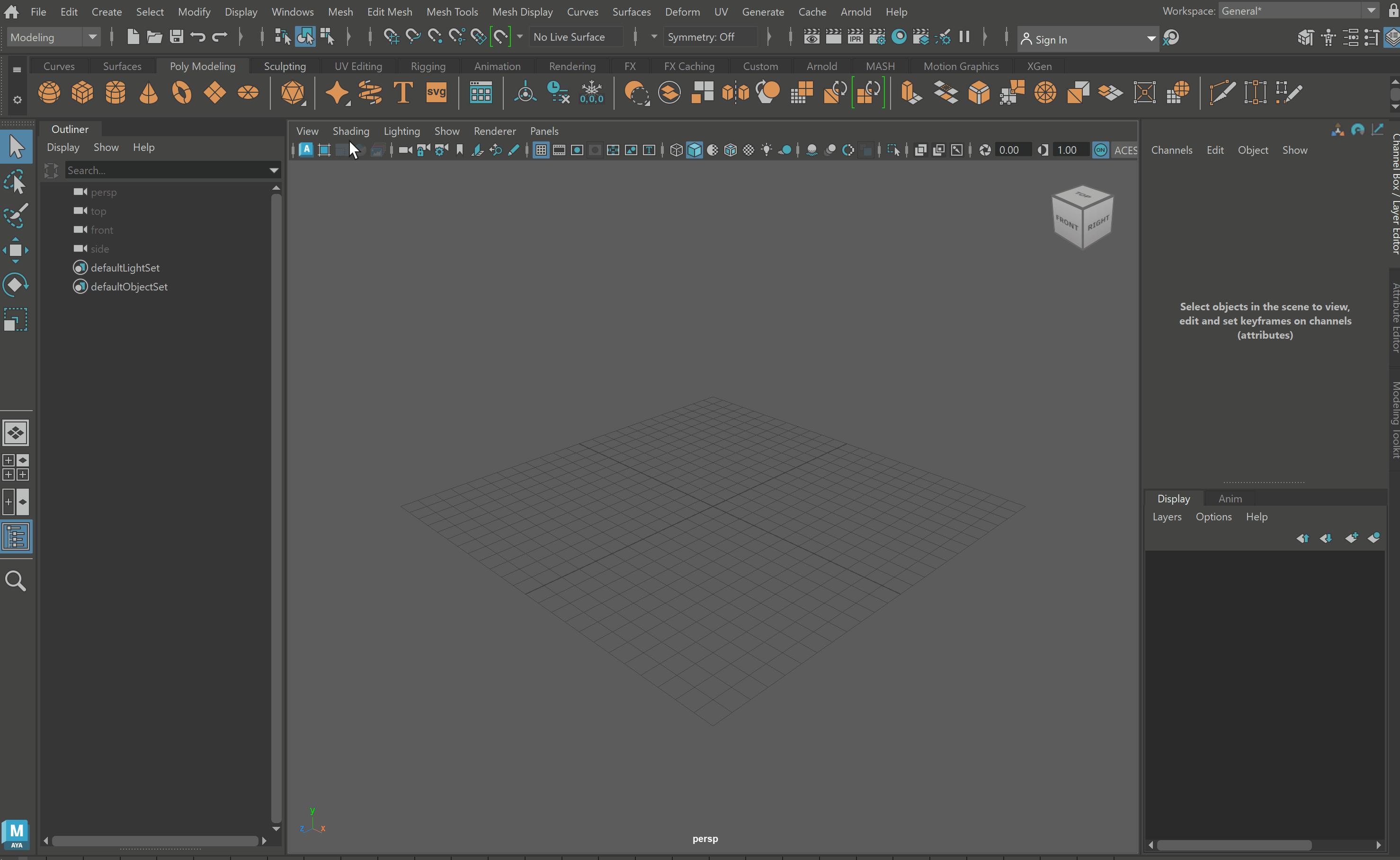V-Ray for Maya プラグインをロードする