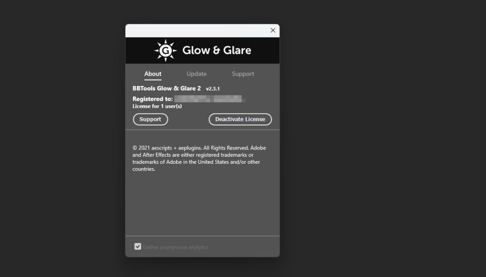 aescripts + aeplugins社製 Photoshop 製品ライセンス認証方法:Step 4