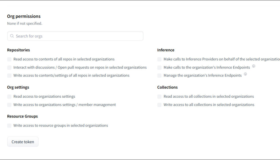Hugging Face 無償トークン作成：Step 3