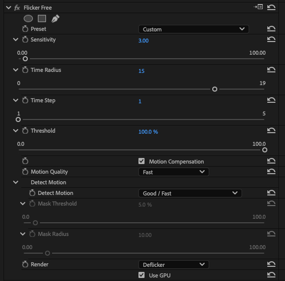 flicker_free_3.0_interface