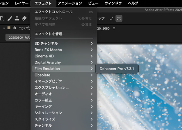 Dehancer Pro ライセンス認証方法：Step 1