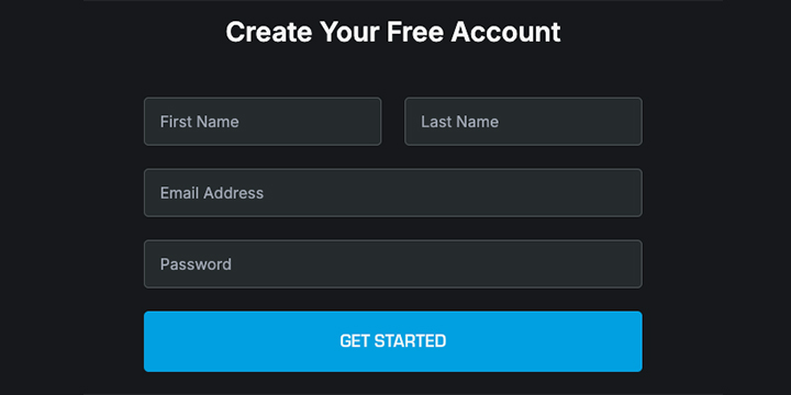 ActionVFX アカウント登録方法:Step 3