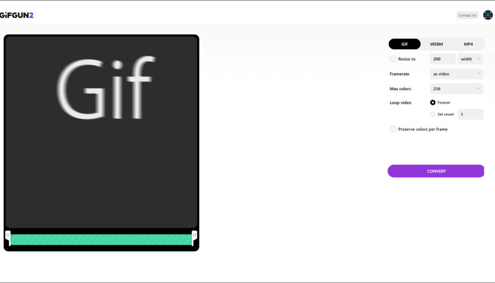 GifGun2 ブラウザツール 利用方法：Step 3