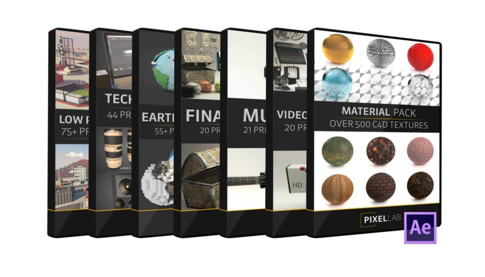 After Effects Video Copilot Element 3D Bundle 発売