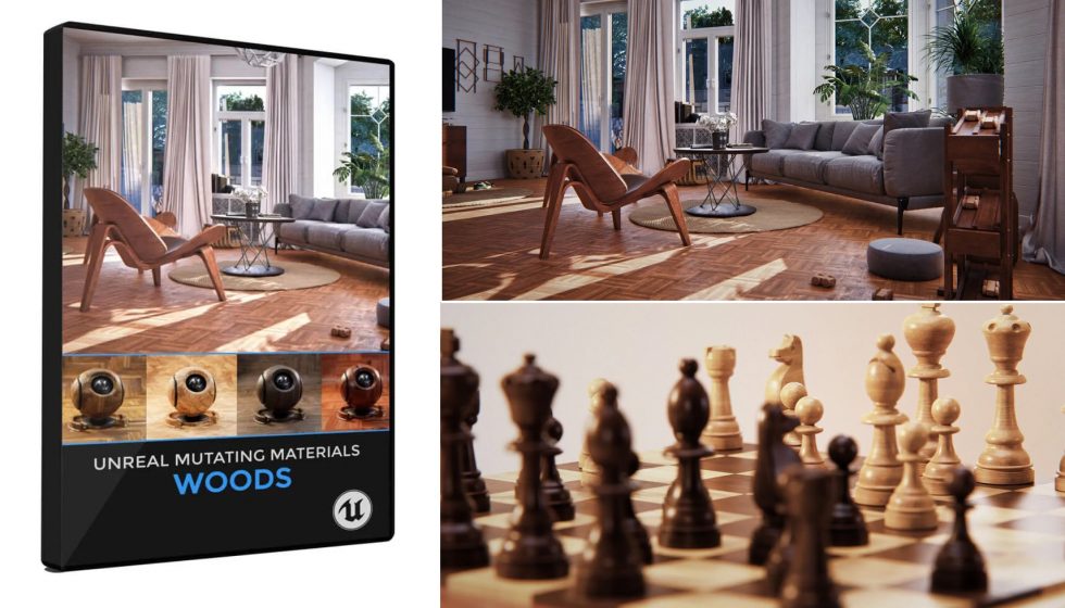 Unreal Mutating Materials シリーズ発売