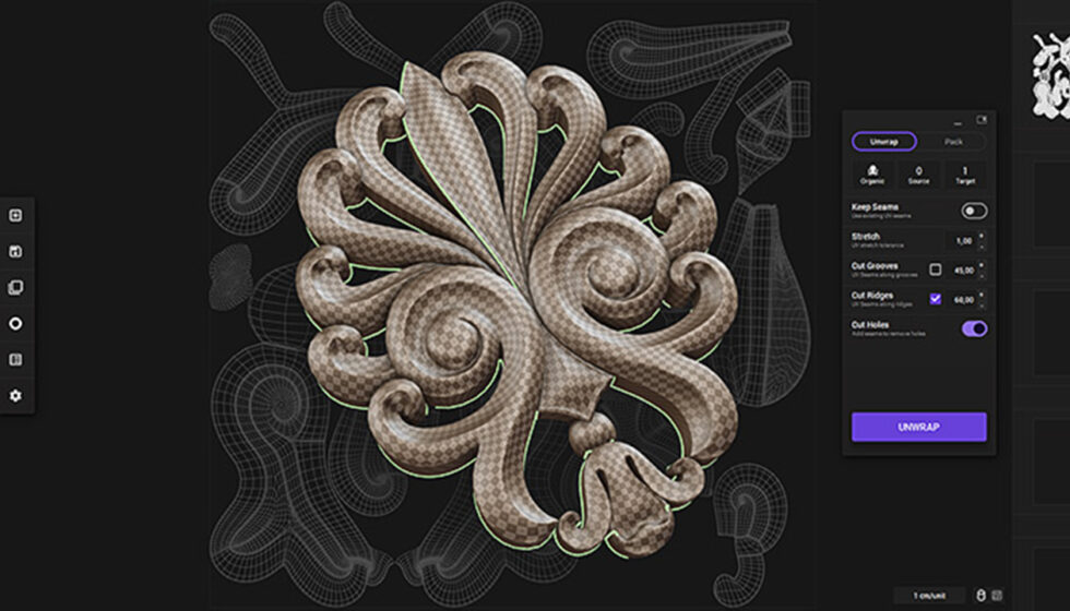 3d-io_Unwrella-IO_uv-seams