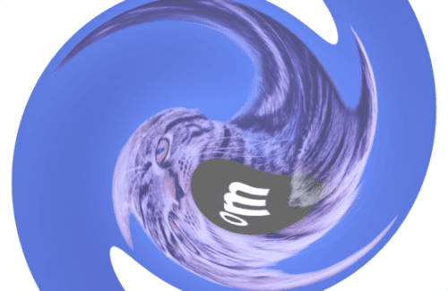 Distortion-twirl-fade-in