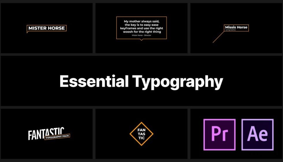Essential Typography 発売