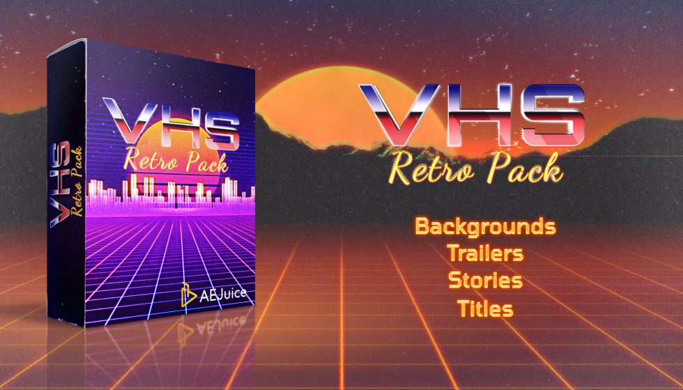 AEJuice VHS Retro Pack 発売