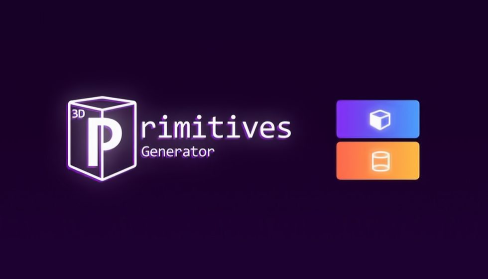 3D Primitives Generator 発売