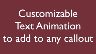 5-Labels-Animated-Text