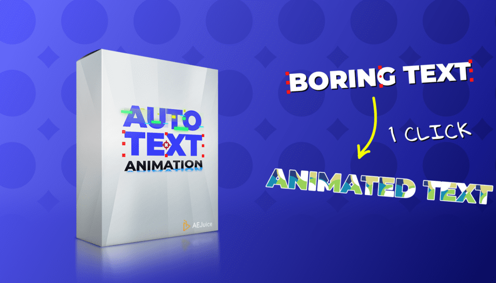 AEJuice Text Animation 発売