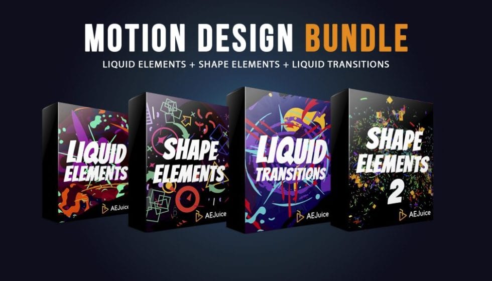 AEJuice Motion Design Bundle 発売