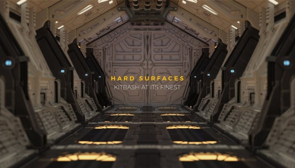 Hard Surfaces: The Ultimate Kitbash Pack 発売