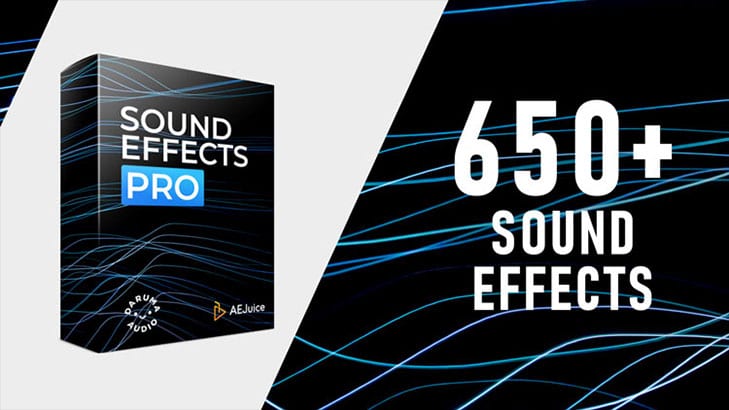 AEJuice Sound Effects Pro 発売