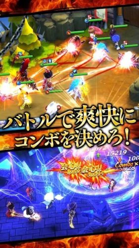 バトルで爽快にコンボを決めろ!