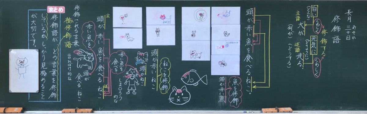 4年国語 修飾語