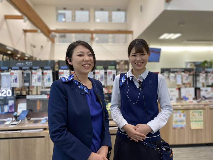 受付 事務から始めるau店舗スタッフ 豊岡環状
