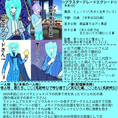 我が子のキャラ紹介 [フォレストページ＋] 夢小説対応・簡単オシャレな