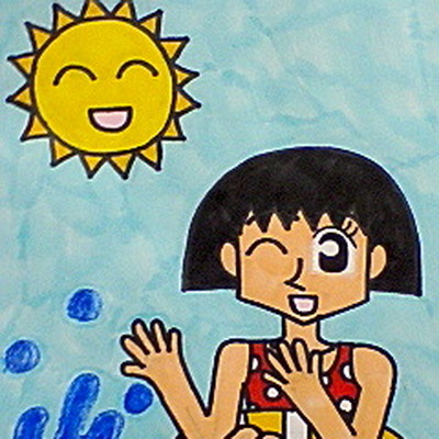 ちびまる子ちゃんイラスト フォレストページ 夢小説対応 簡単オシャレな創作サイト作成サービス