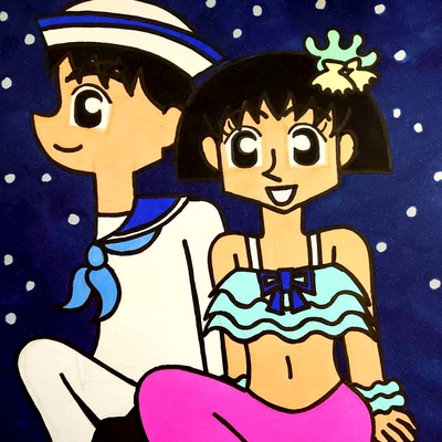 ちびまる子ちゃんイラスト フォレストページ 夢小説対応 簡単オシャレな創作サイト作成サービス